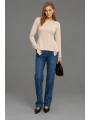 Лонгслив женский Кристаль (бежевый)